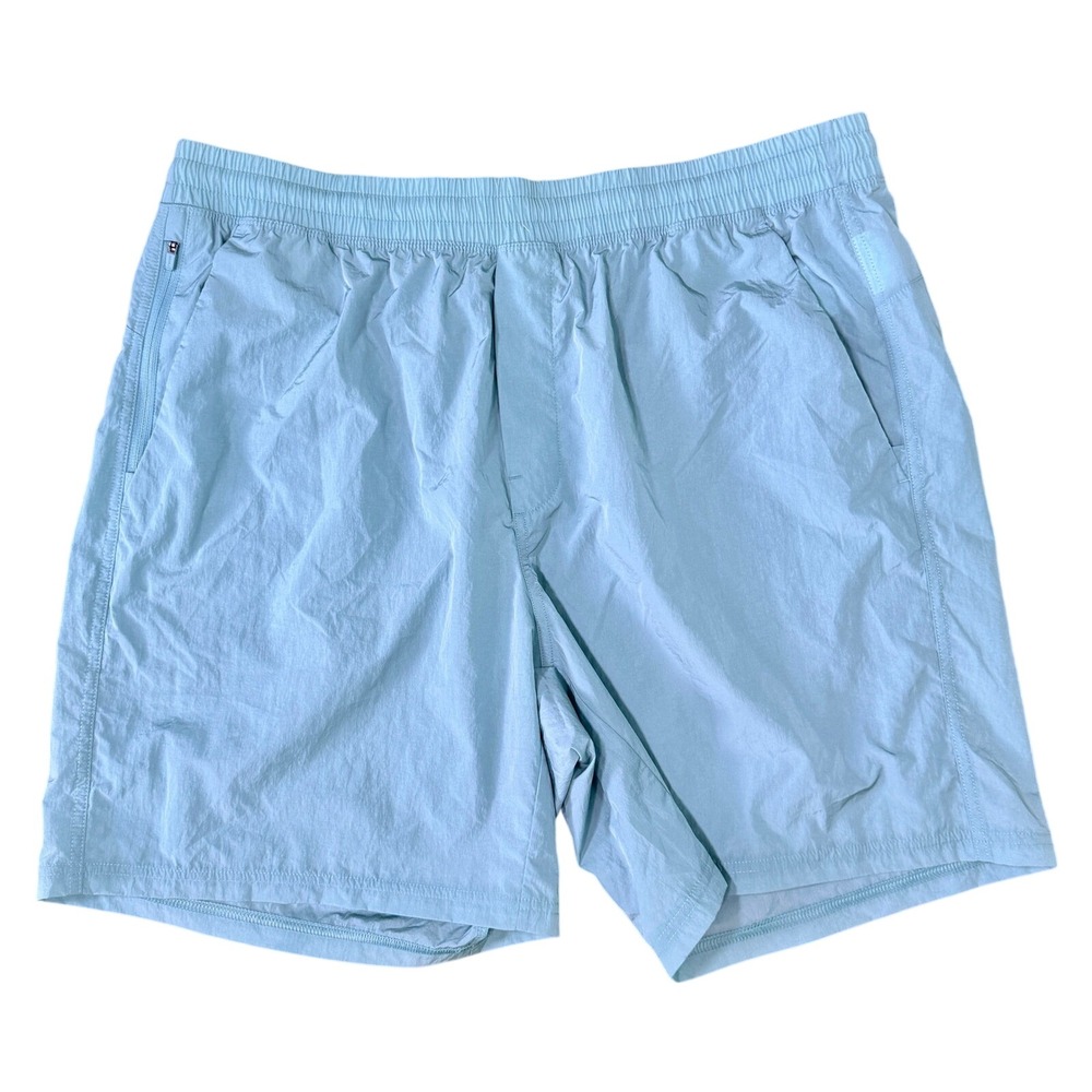 VRST Mens All-In‎ Unlined Short 7" Aqua Dust Shine Water Repellent XL NEW
